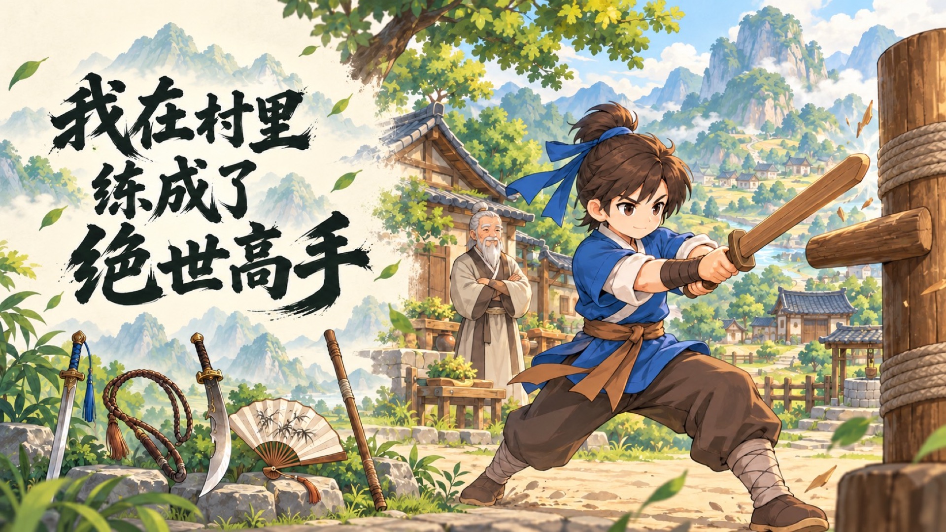 我在村里练成了绝世高手宣传封面